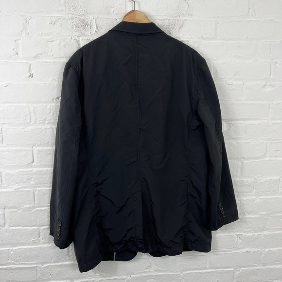 Elie Tahari Women's Button Front Blazer Jacket Long Sleeve Black Size XL - Picture 2 of 5